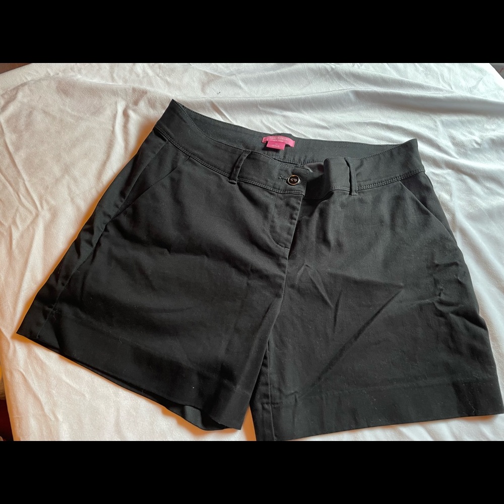 *SALE* Vintage Isaac Mizrahi New York Black Dress Chino Shorts Size 12